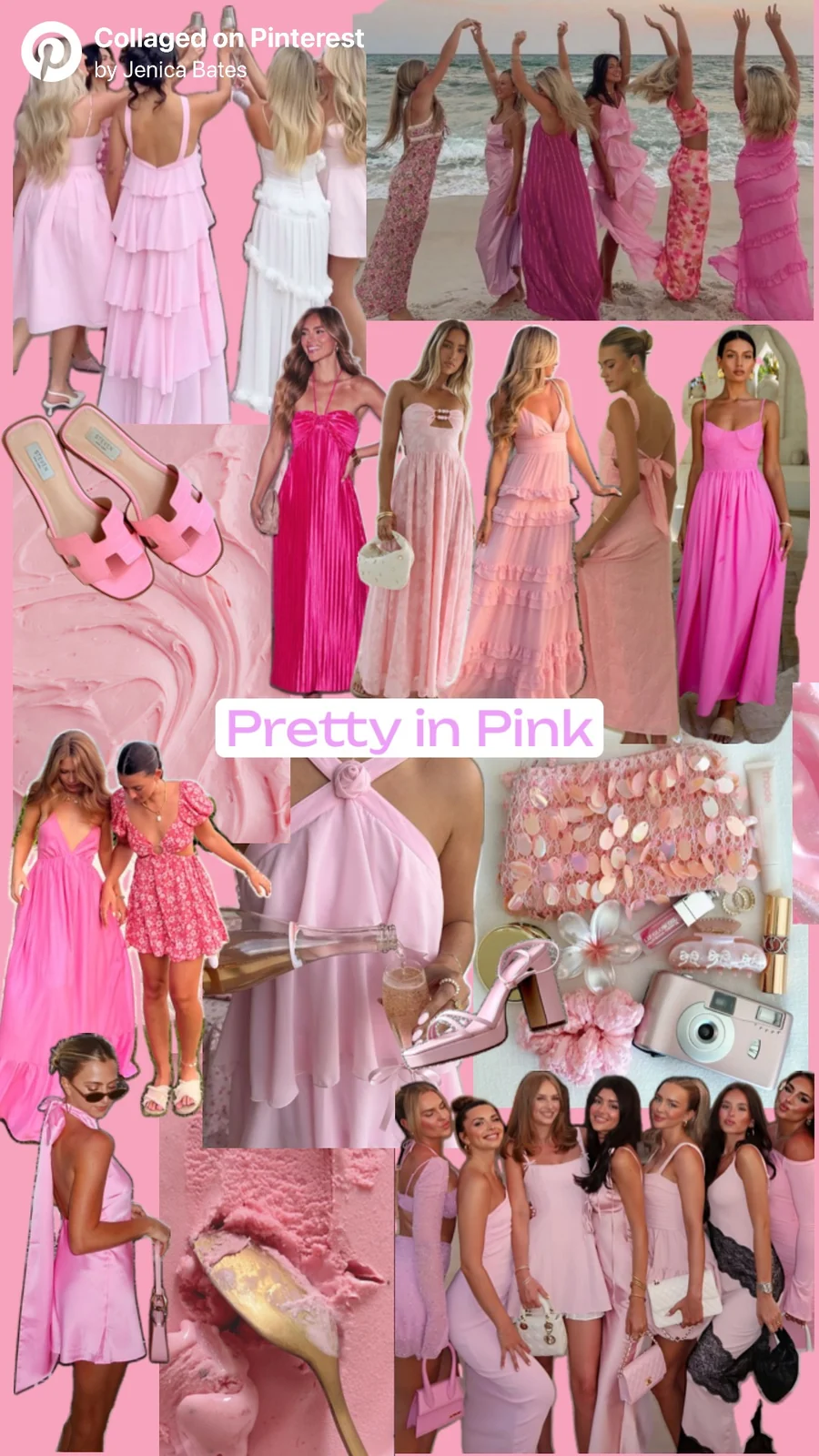 Pretty in Pink mood board